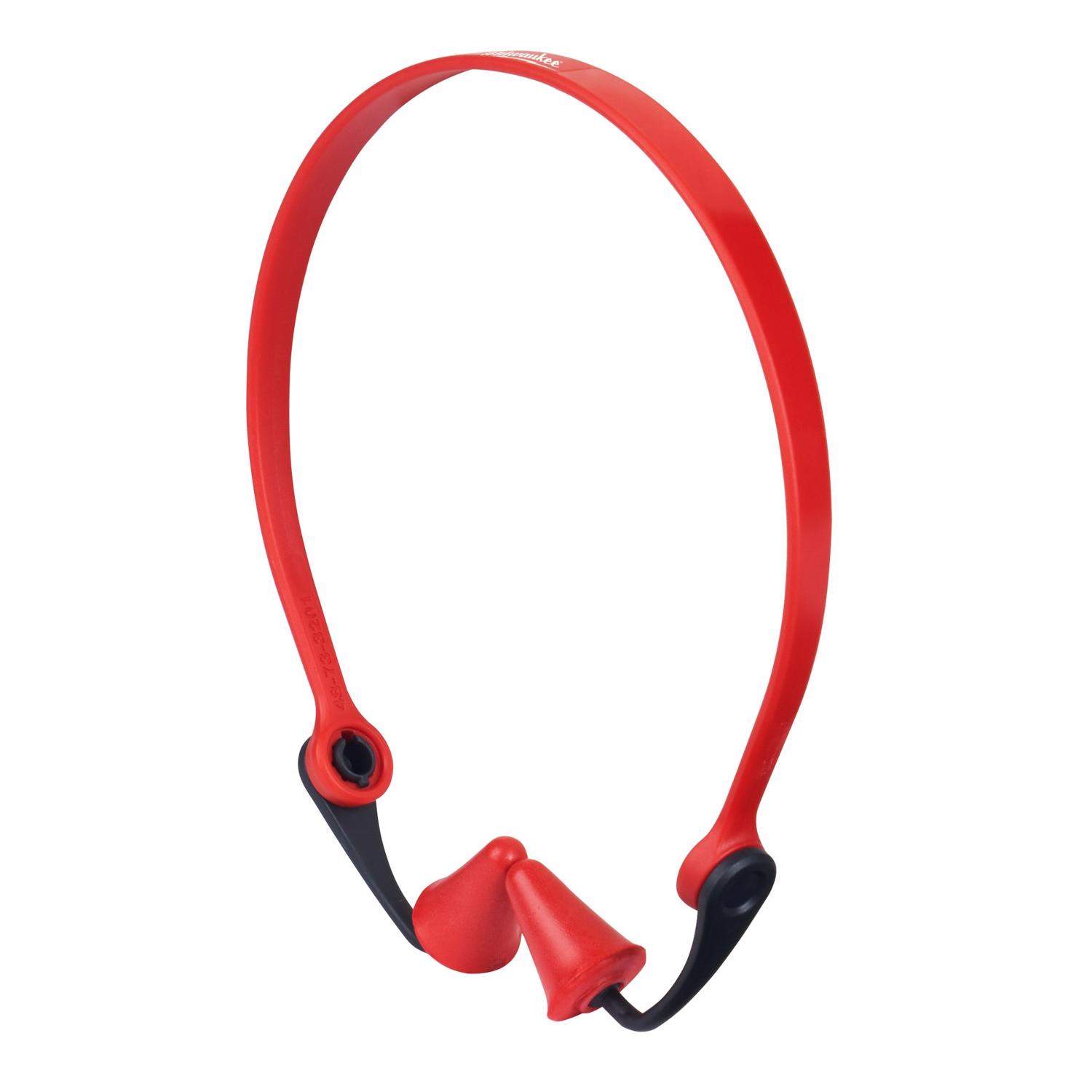 Milwaukee 25 dB Foam Banded Ear Plugs Red 1 pk - Mycitystee