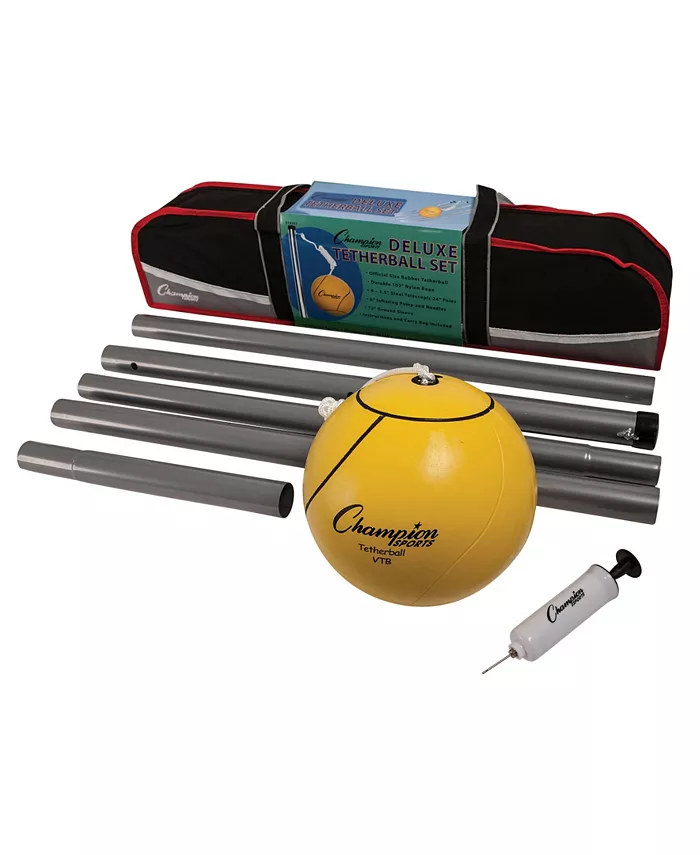 Champion Sports Deluxe Tether Ball Set. 10 Piece - Mycitystee