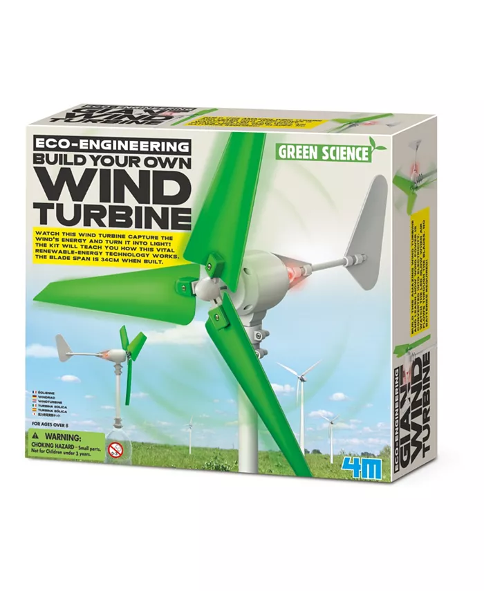 4M Eco Engineering Build Your Own Wind Turbine - Mycitystee