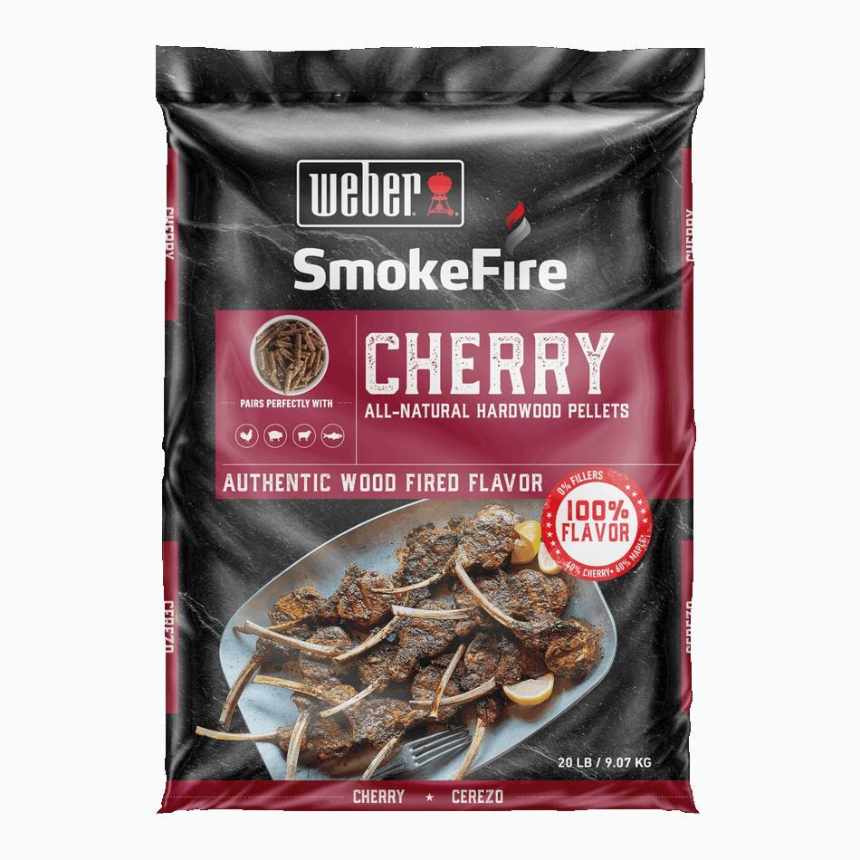 Weber 190005 SmokeFire Cherry All-Natural Hardwood Pellets - Mycitystee