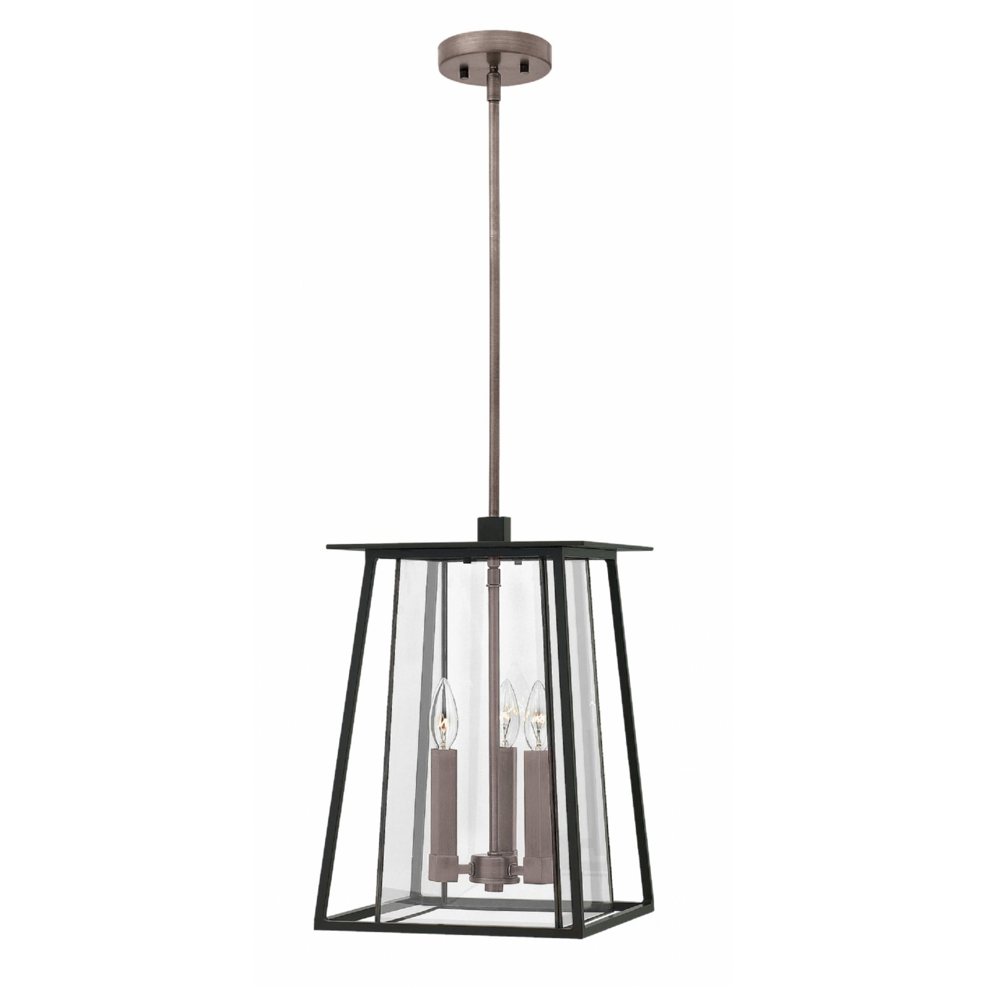 Hinkley Walker 3-Light Outdoor Pendant in Black - Mycitystee