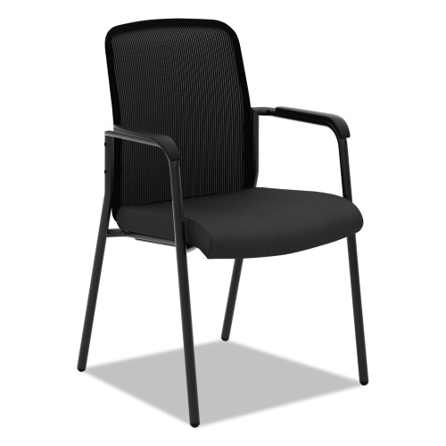 HON VL518 Mesh Back Multi-Purpose Chair with Arms， Supports Up to 250 lb， Black (VL518ES10) - Mycitystee