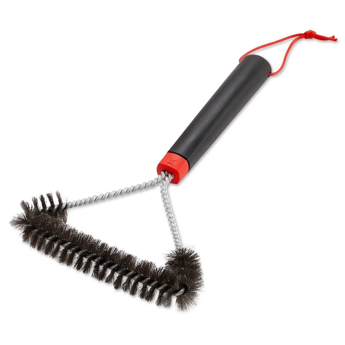 Weber 12-Inch Three-Sided Grill Brush - Mycitystee
