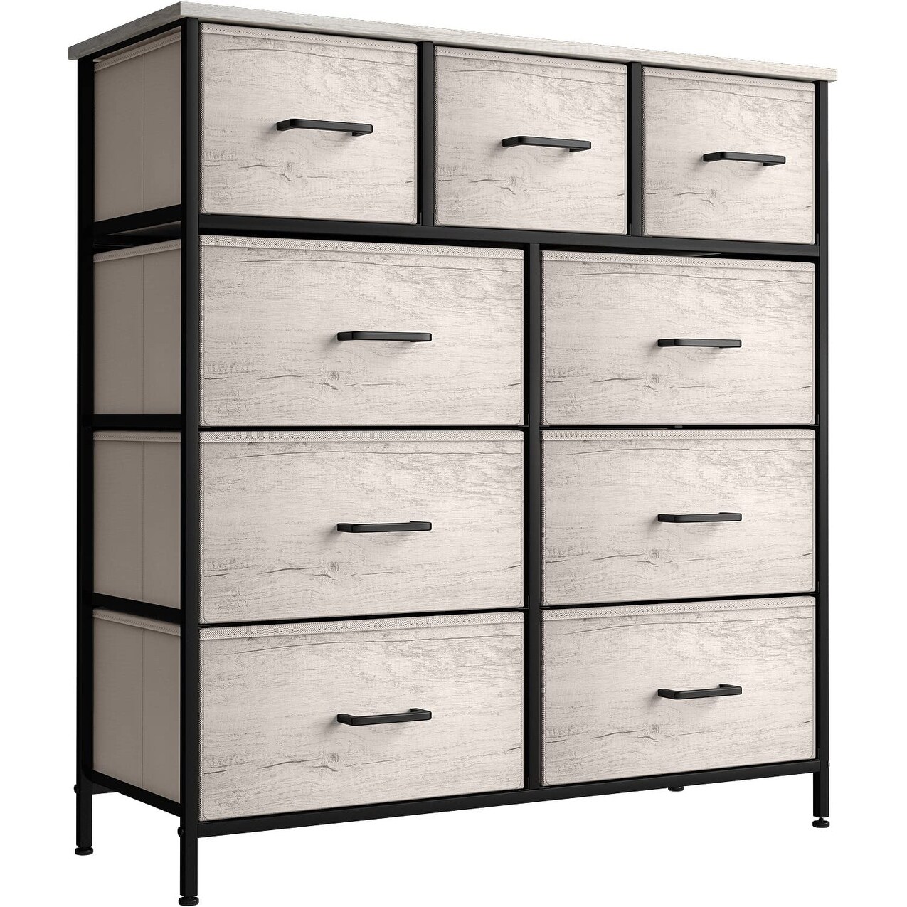 Dressers for Bedroom with 9 Drawers， Chest of Drawers for Bedroom - - 36792575 - Mycitystee