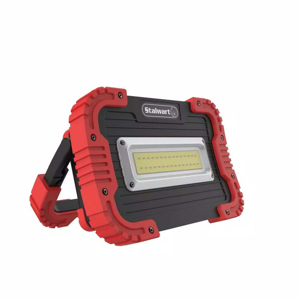 Stalwart 450 Lumens LED Work Light with Rotating Handle and#8211; XDC Depot - Mycitystee