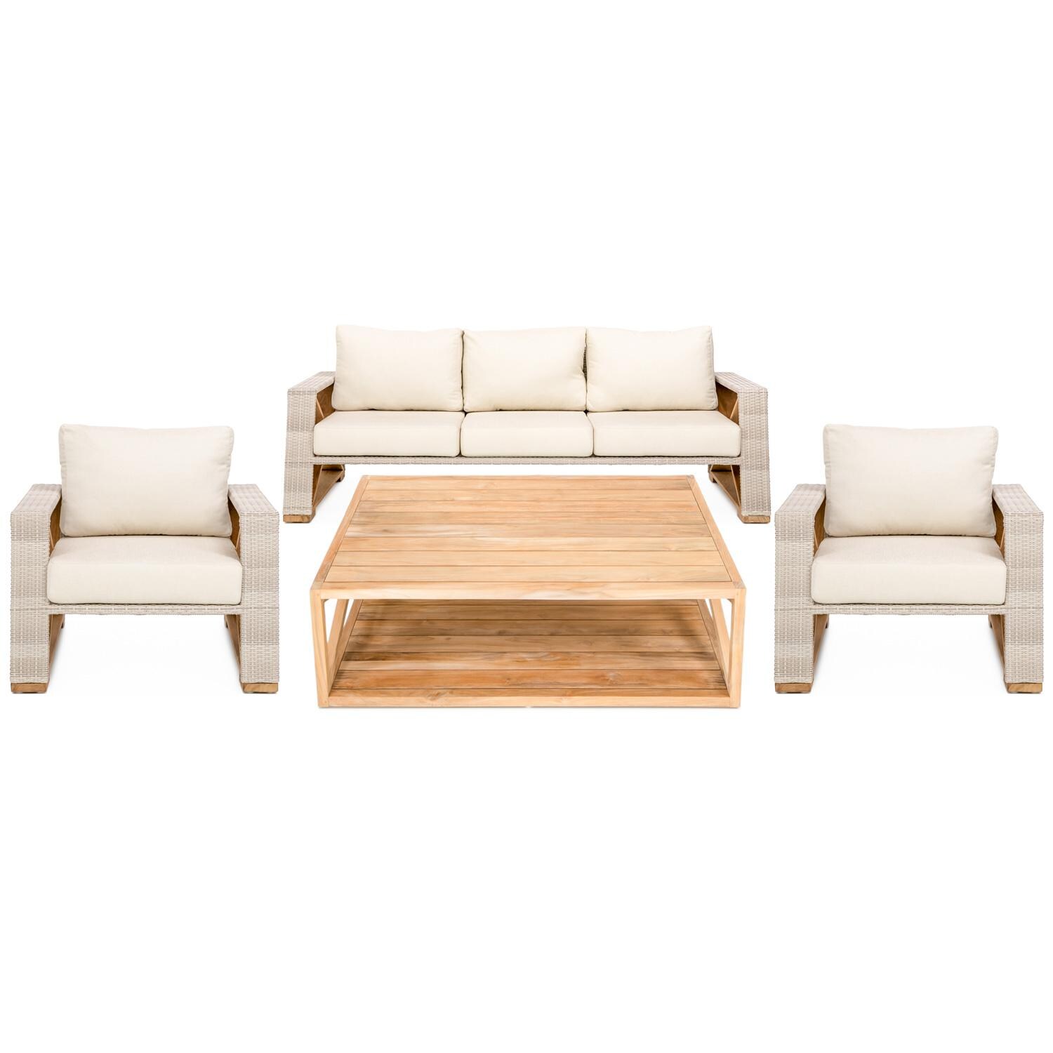 Signature Eden Isle 4 Piece Lounge Set - Mycitystee