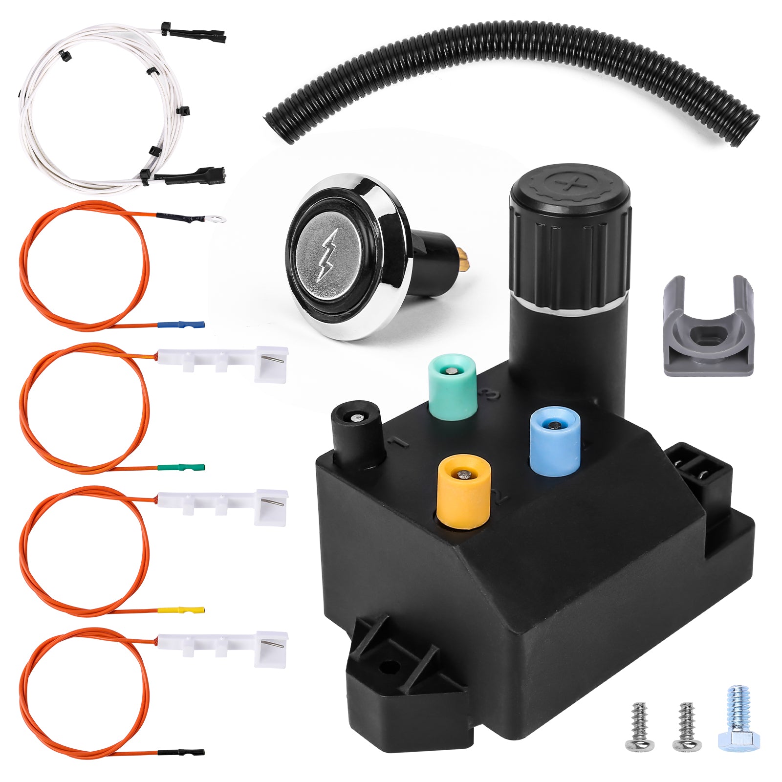 Igniter Kit 66354 for Weber Genesis II E-310, E-315, S-310, S-315, SE-310, SE-315 3 Burner Gas BBQ Grills, Grill Replacement Parts - Mycitystee