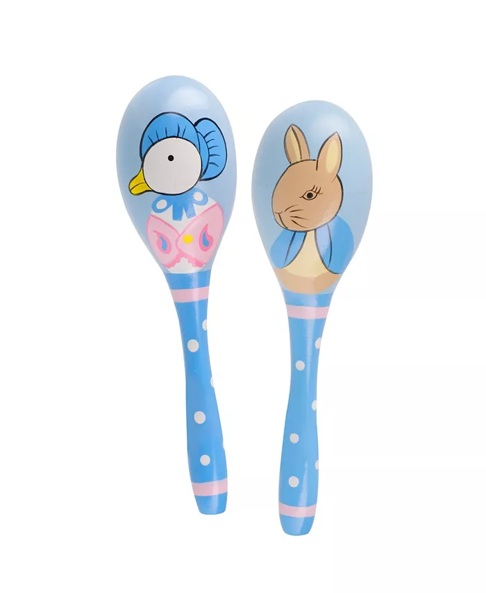 Orange Tree Toys Peter Rabbit Maraca Set， 2 Piece - Mycitystee