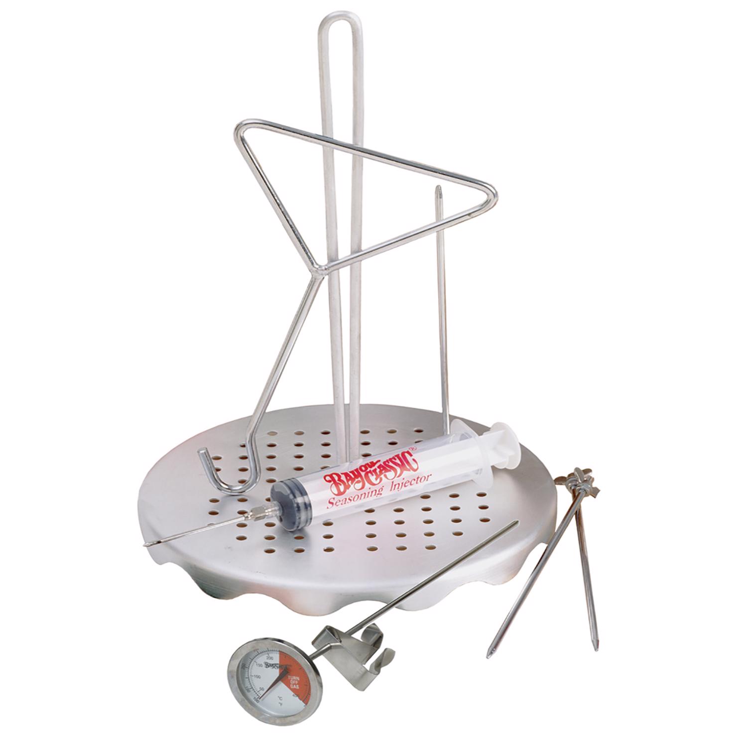 Bayou Classic Stainless Steel Poultry Frying Rack 1 pk - Mycitystee