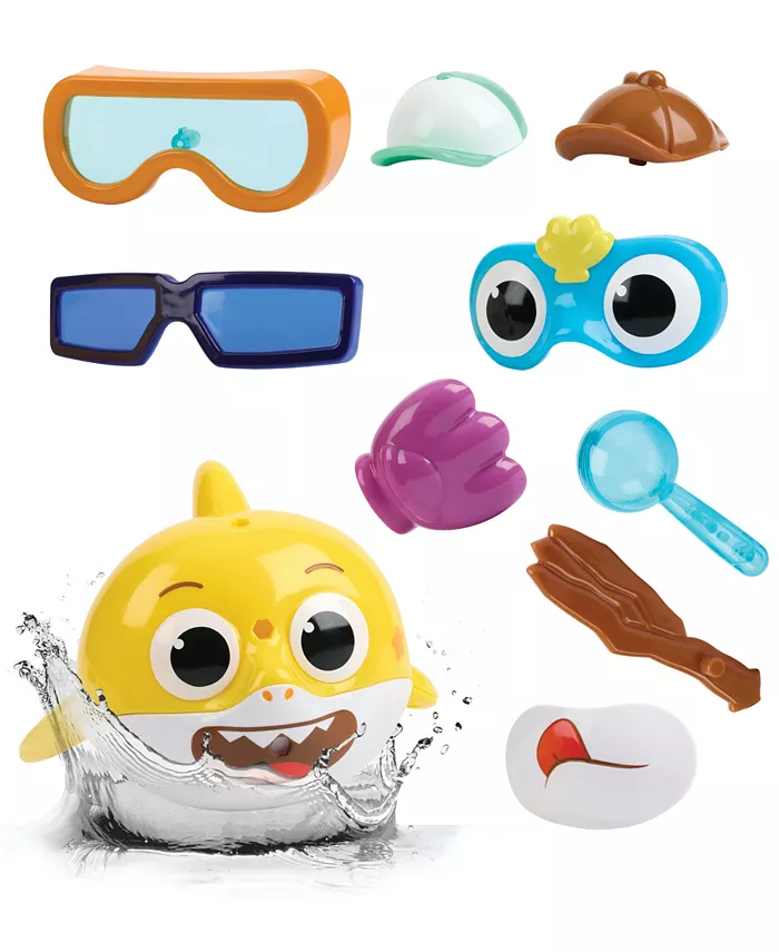 Baby Shark Mix and Match Bath Swimmer Set， 10 Piece - Mycitystee