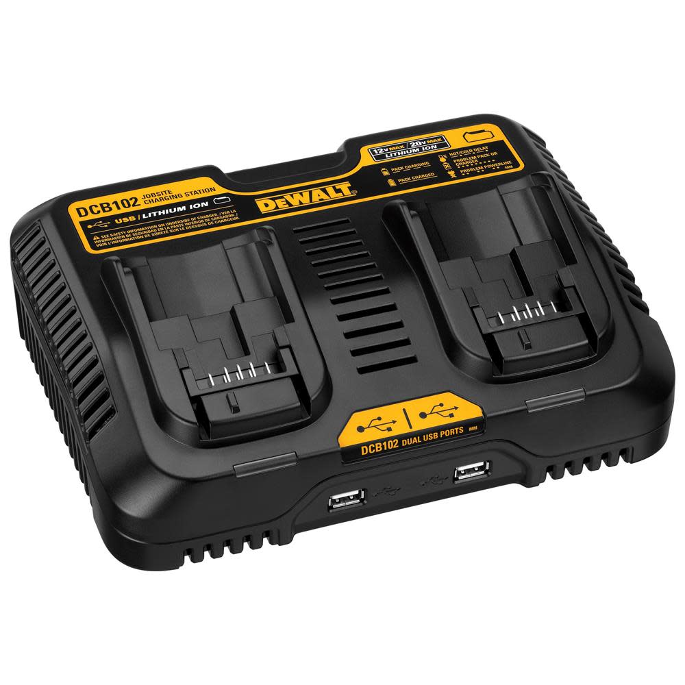 12-20V MAX DUAL PORT FAST CHARGER - Mycitystee