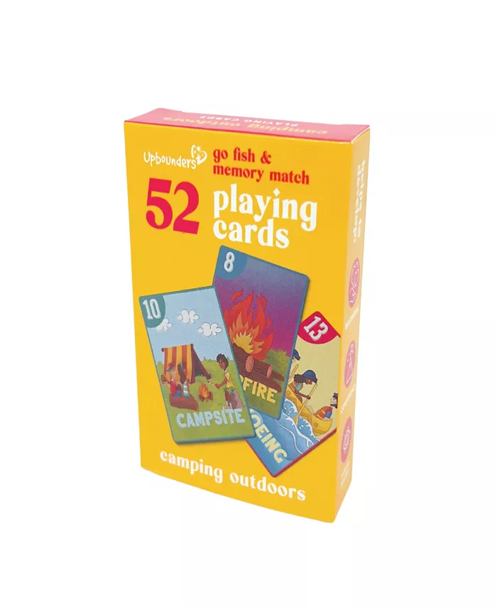 Upbounders Camping Outdoors Go Fish Card Game - Mycitystee