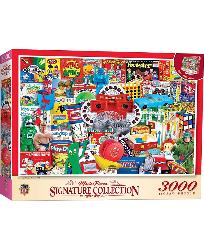 MasterPieces Puzzles Signature - Let the Good Times Roll 3000 Piece Puzzle - Mycitystee