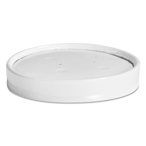 Chinet Vented Paper Lids， Fits 8 oz to 16 oz Cups， White， 25/Sleeve， 40 Sleeves/Carton (71870) - Mycitystee