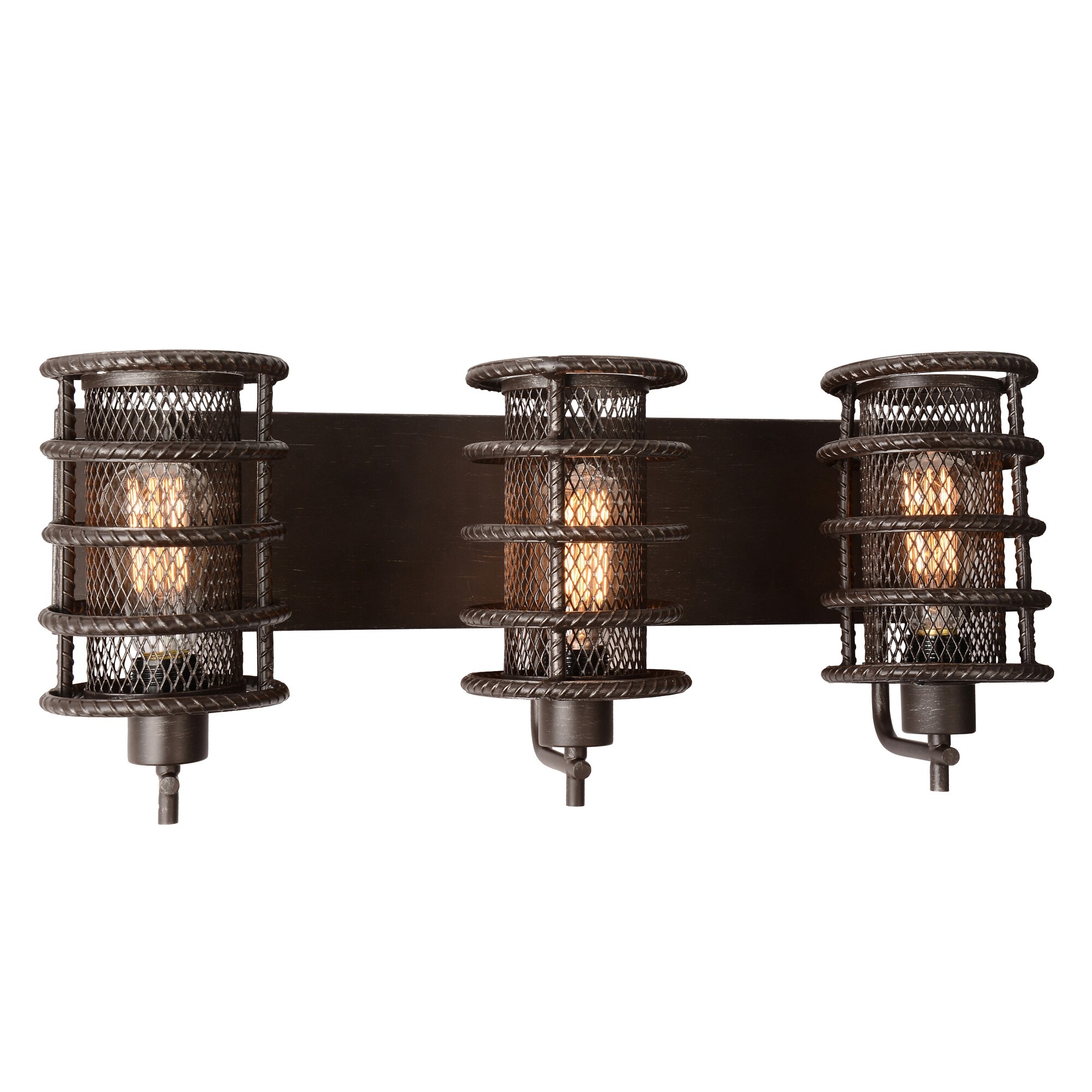 Darya 3 Light Wall Sconce With Brown Finish - Mycitystee