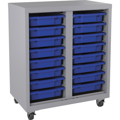 Lorell Pull-out Bins Mobile Storage Tower (71103) - Mycitystee