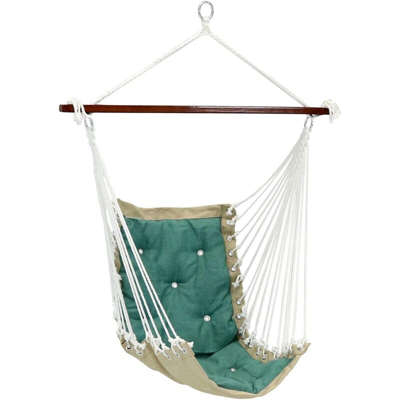 Ultimate Patio Tufted Victorian Hanging Hammock Swing - Mycitystee