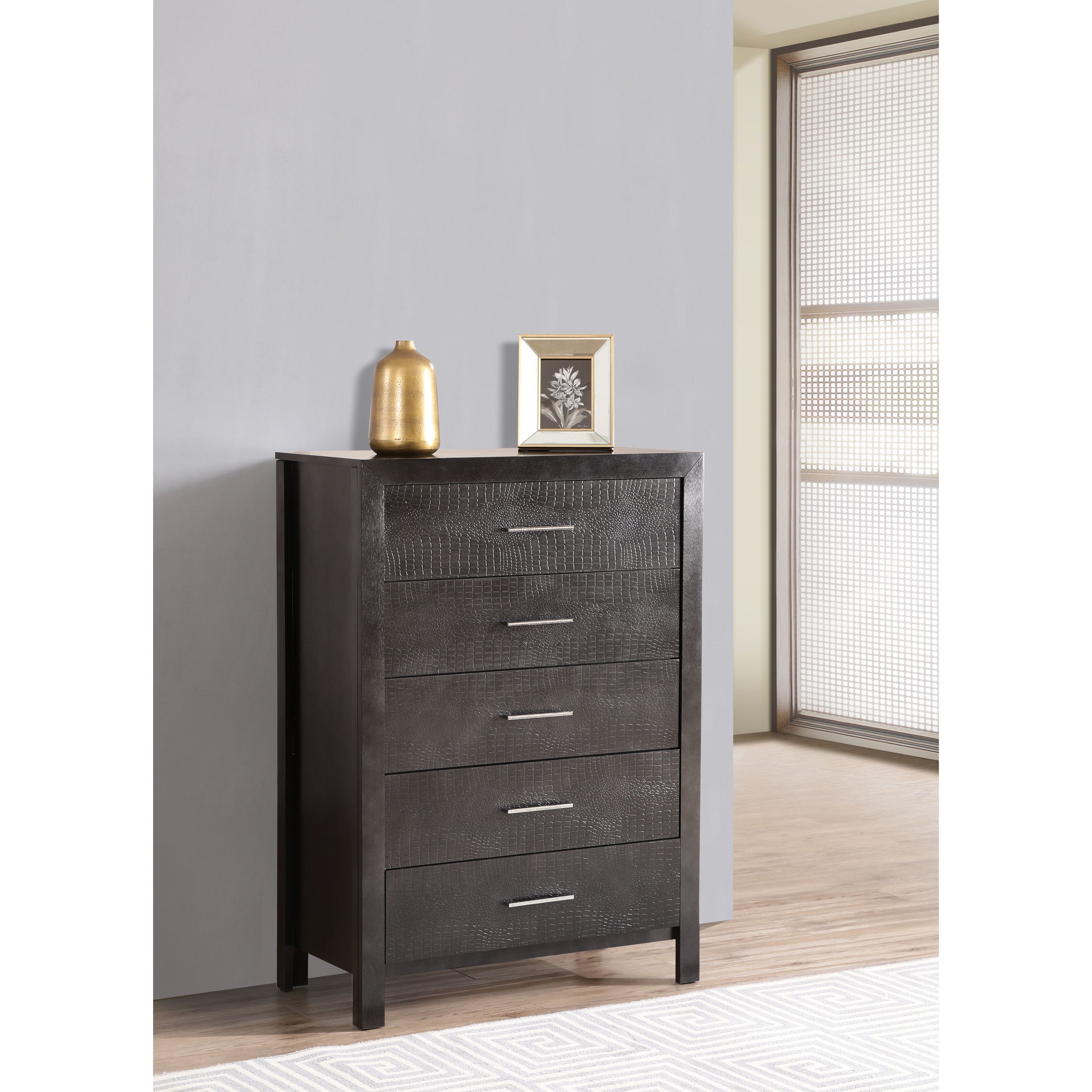 Glades 5-drawer hest - - 32517642 - Mycitystee