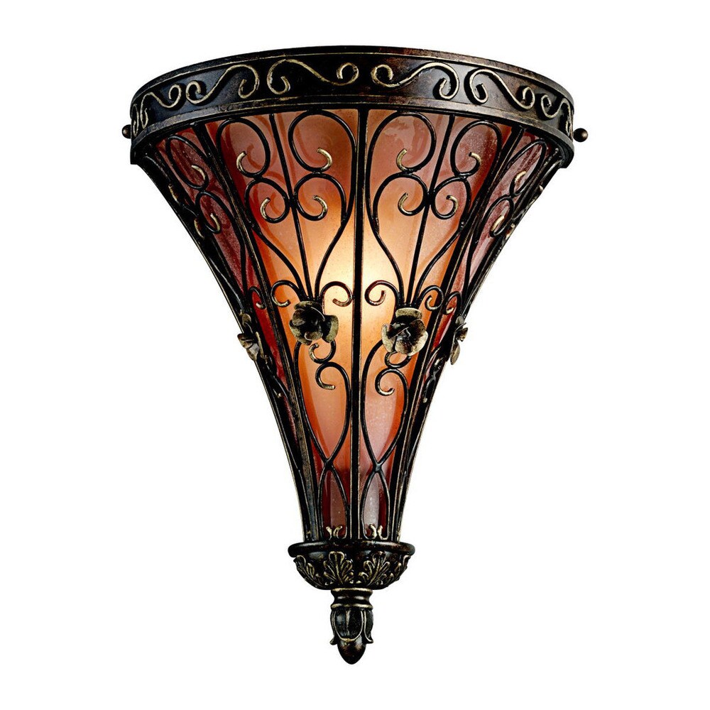 Kichler Lighting Marchesa Collection 1-light Terrene Bronze Wall Sconce - Mycitystee