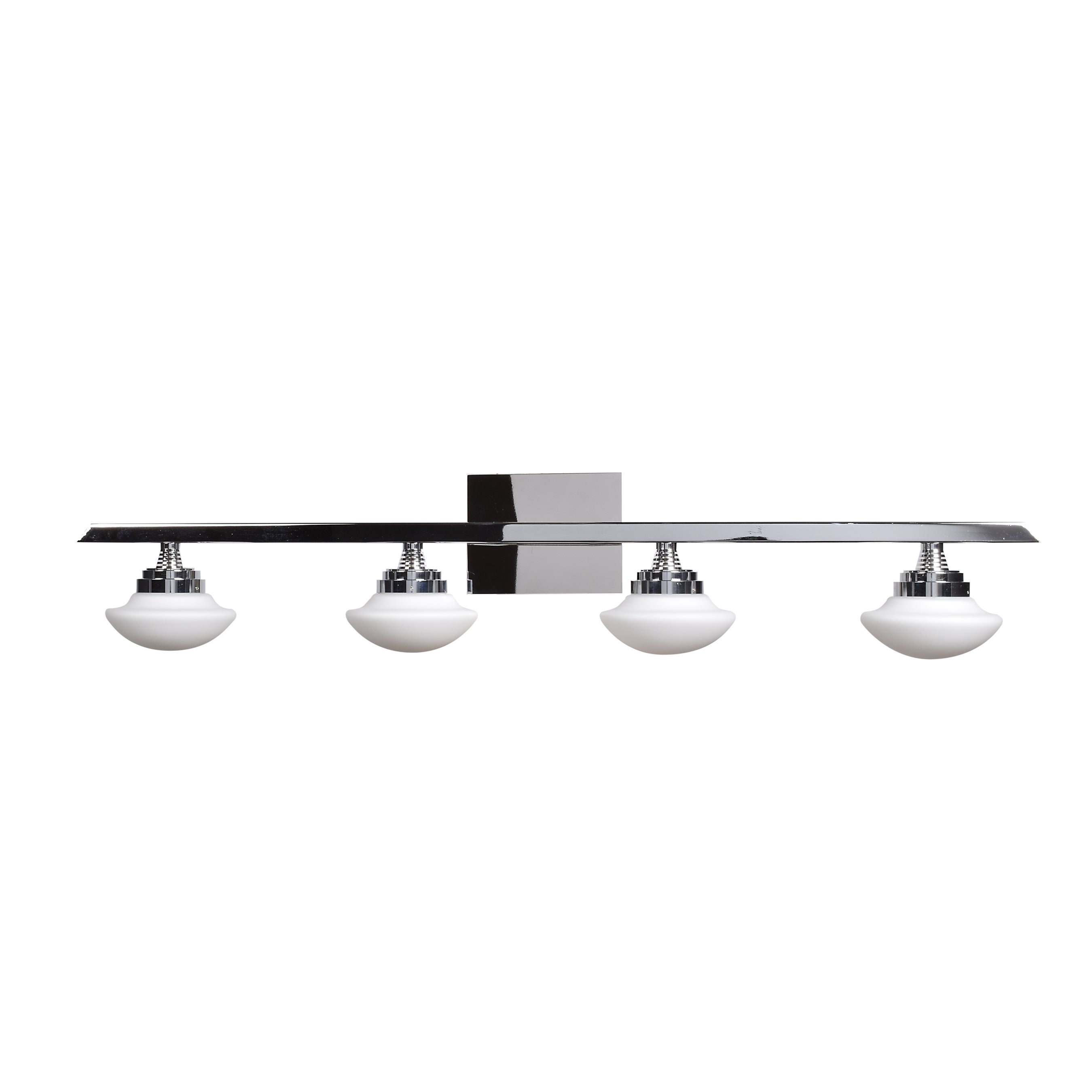 Access Lighting Atomiser 4-light LED Chrome Vanity with Opal Glass Shade - Mycitystee