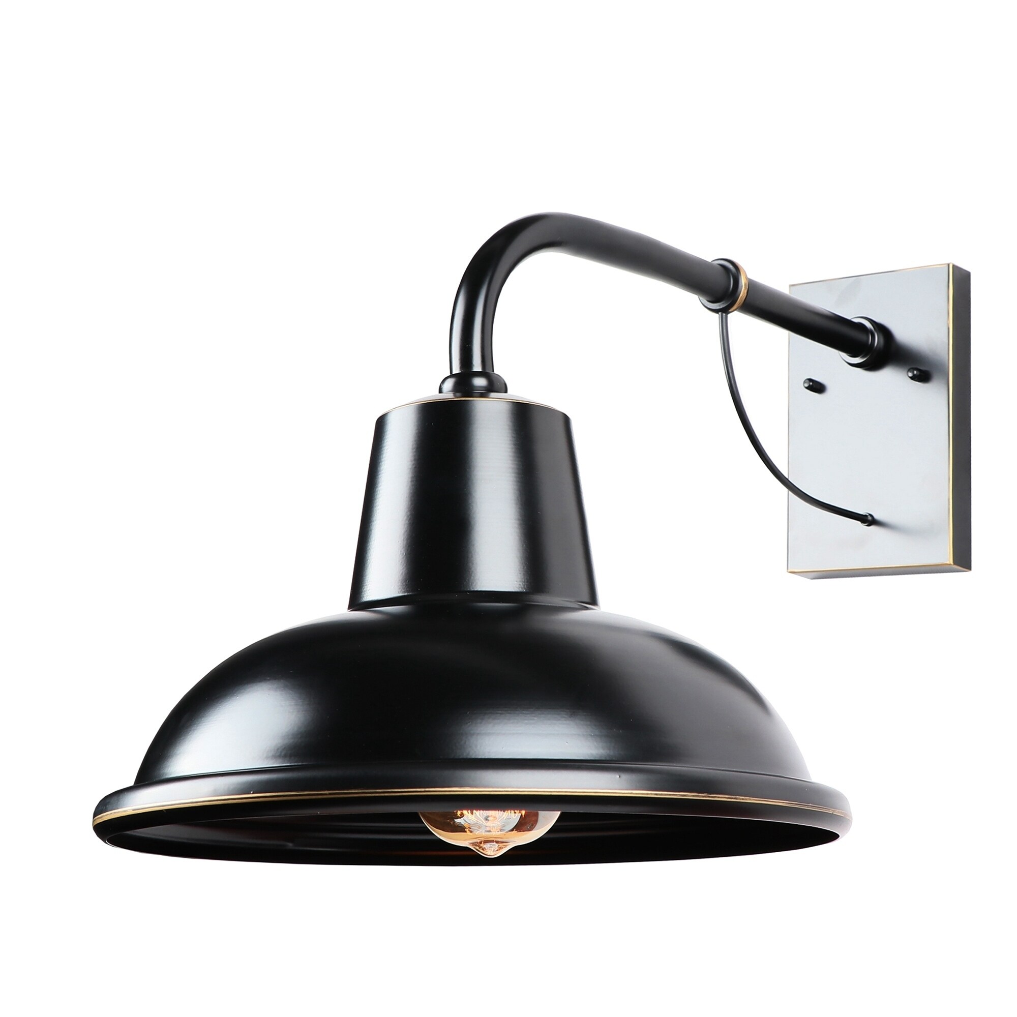 1 Light Outdoor Barn Light in Imperial Black Shopping - The Best Deals on Outdoor Barn Lights | 32303995 - Mycitystee