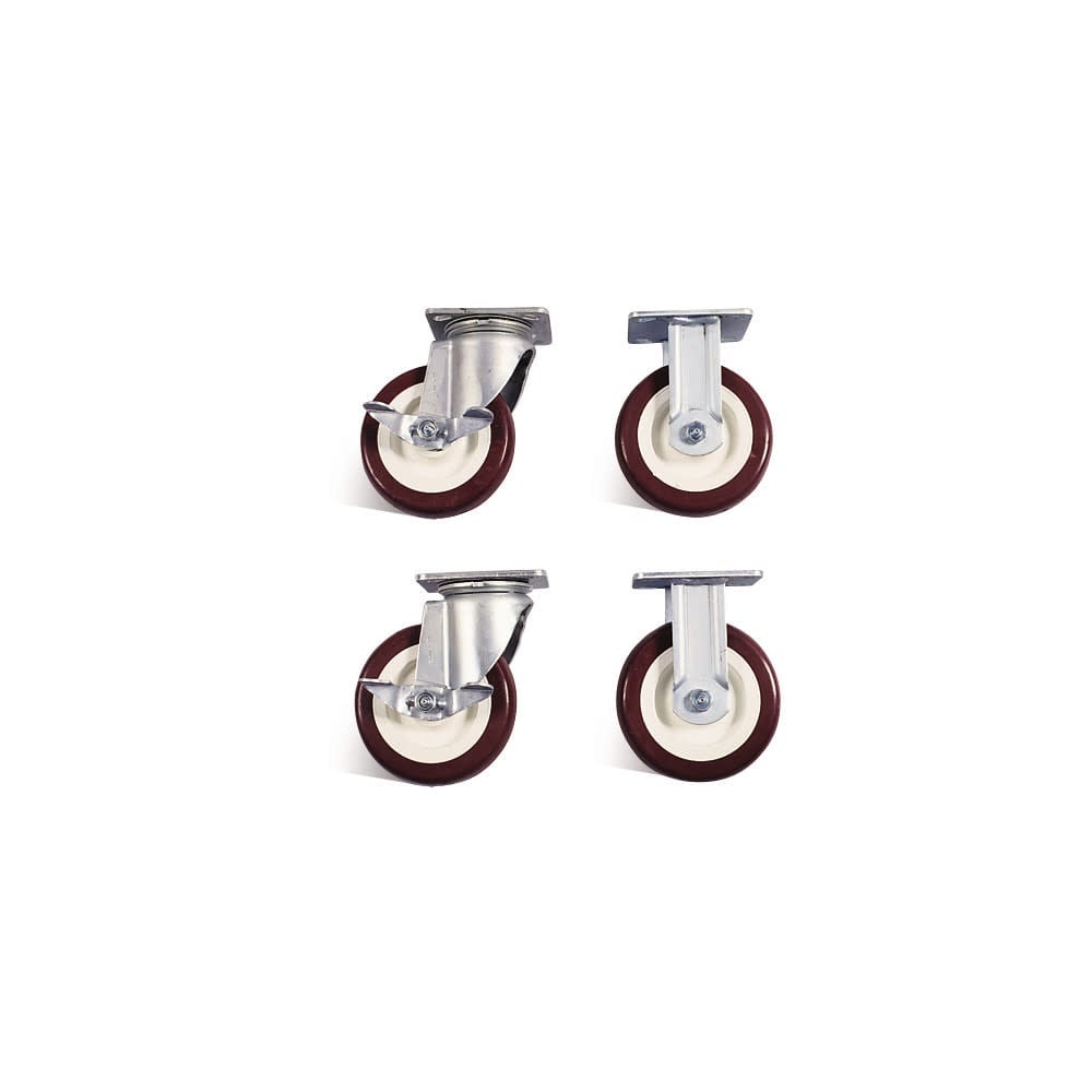 Knaack Model 516 6in Poly Caster Set with Brakes 516 from Knaack - Mycitystee