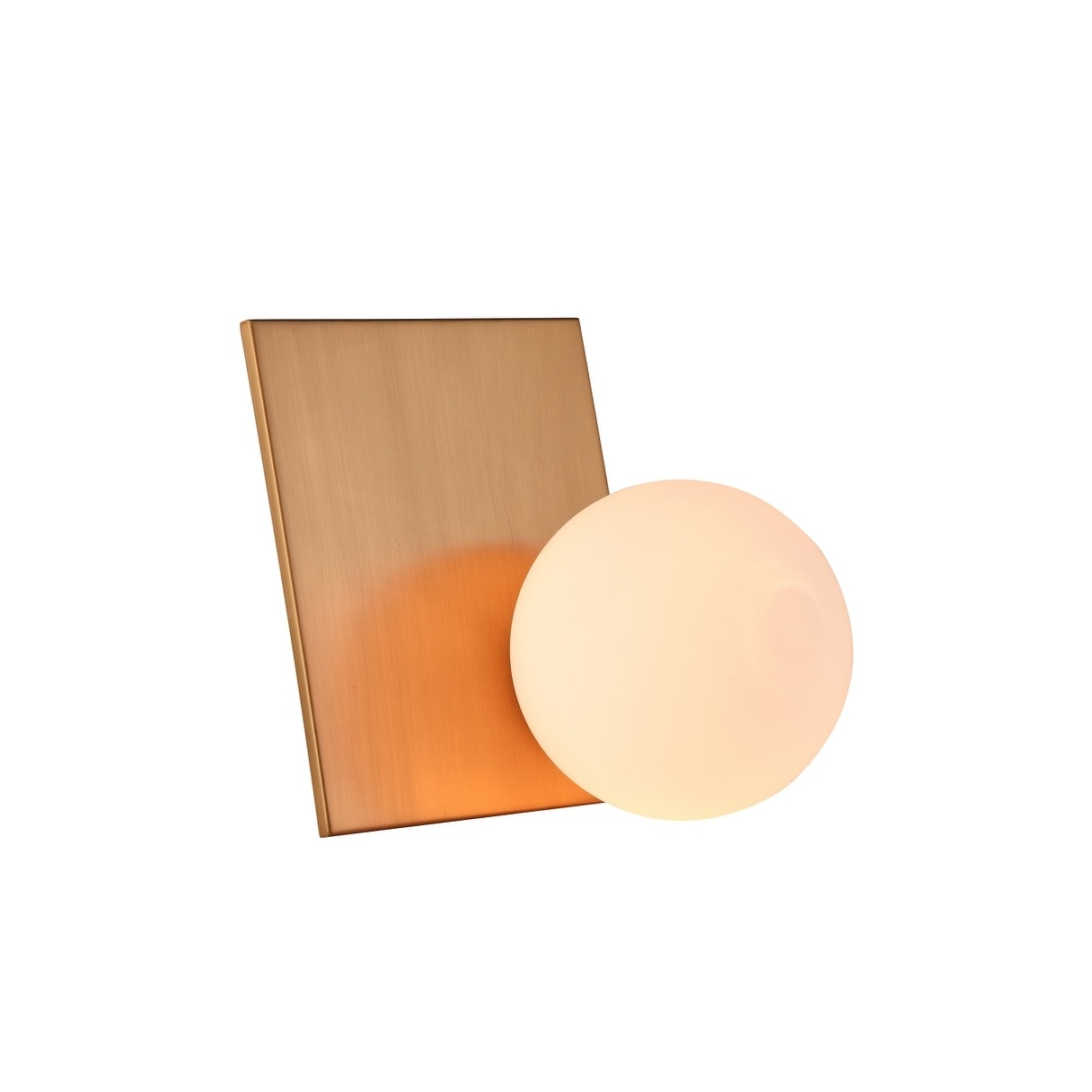 Gold Metal Frame Table Lamp With Glass Shade - Mycitystee