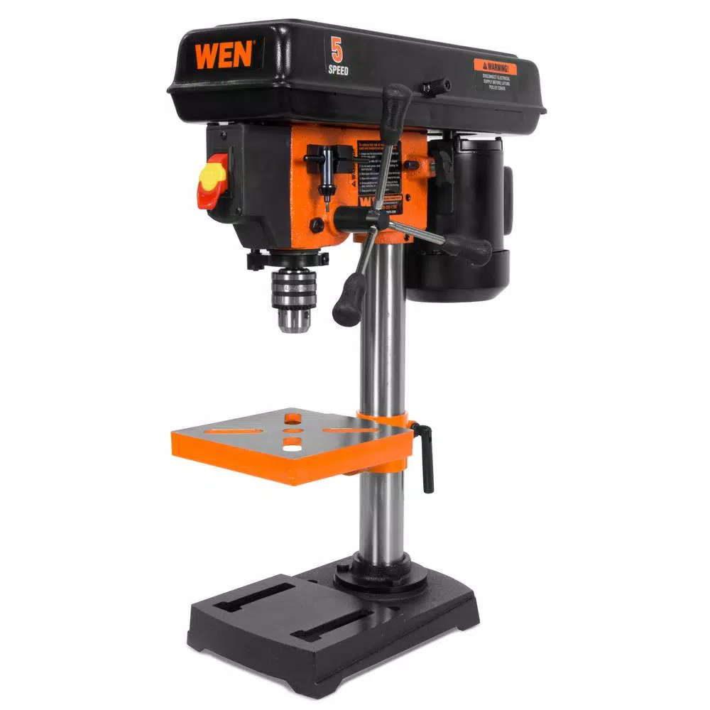 WEN 2.3 Amp 8 in. 5-Speed Cast Iron Benchtop Drill Press and#8211; XDC Depot - Mycitystee