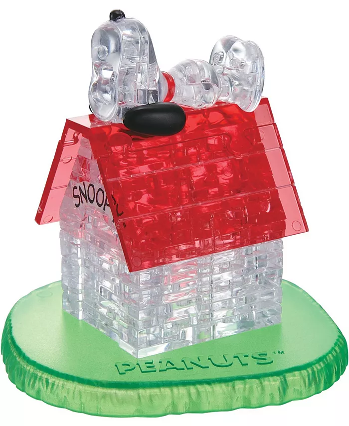 BePuzzled 3D Crystal Puzzle - Peanuts Snoopy House - Mycitystee