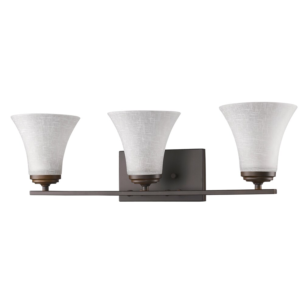 Union 3-Light Oil Rubbed Bronze Bath/Vanity Fixture - Mycitystee