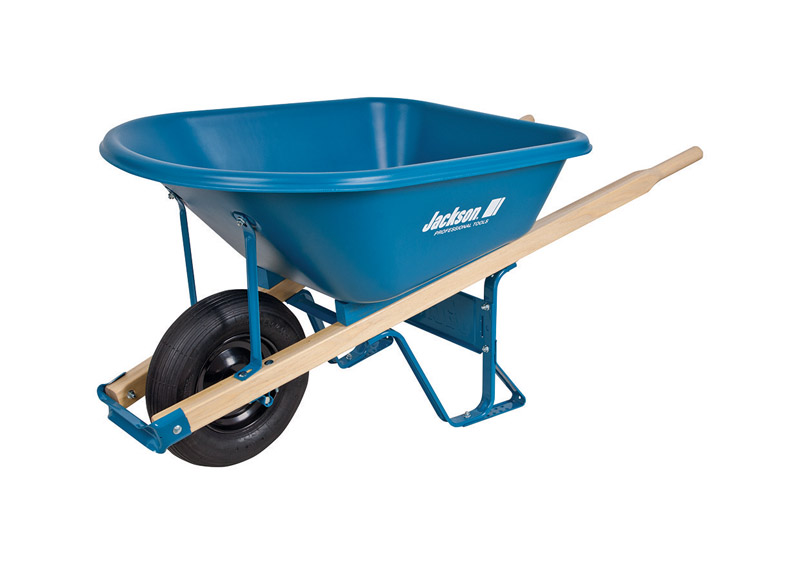 Jackson Poly Wheelbarrow 5.75 cu ft - Mycitystee