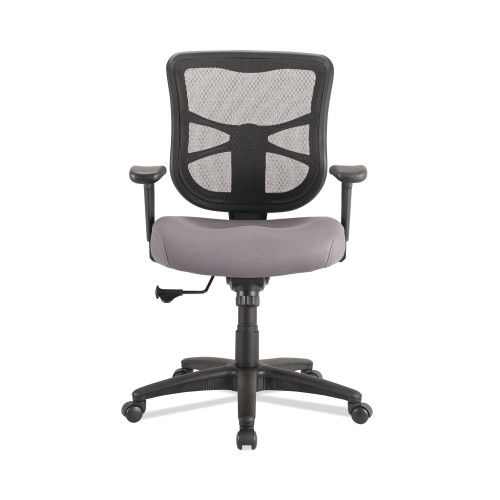 Alera Elusion Series Mesh Mid-Back Swivel/Tilt Chair， Supports Up to 275 lb， 17.9