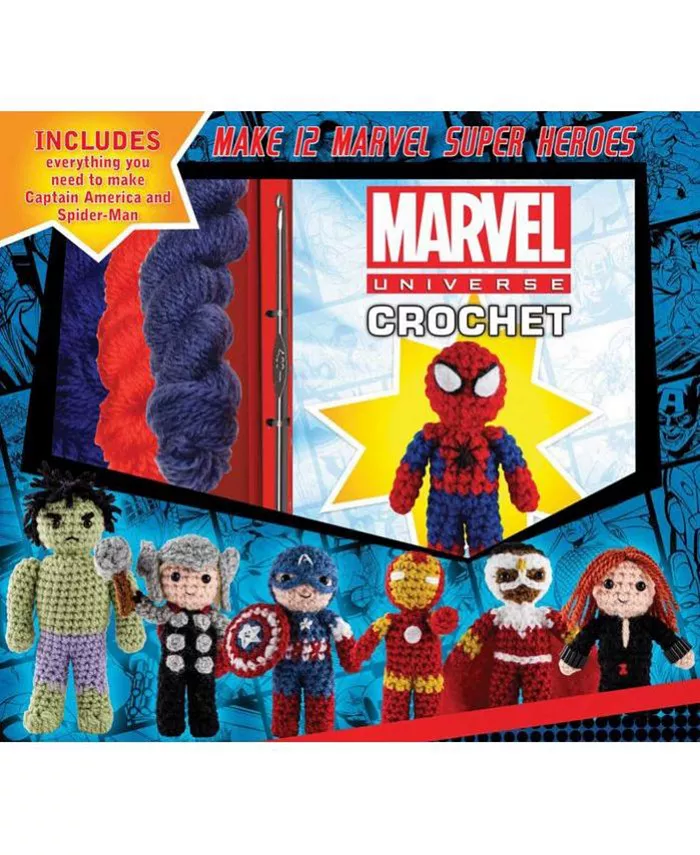 Barnes Noble Marvel Universe Crochet by Kati Galusz - Mycitystee