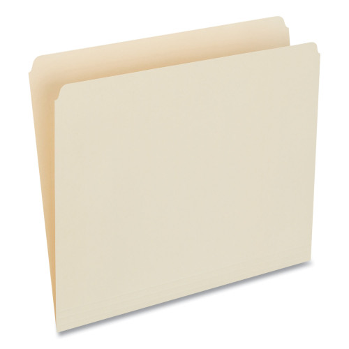 Universal Top Tab Manila File Folders， Straight Tab， Letter Size， 11 pt. Manila， 100/Box (12110) - Mycitystee