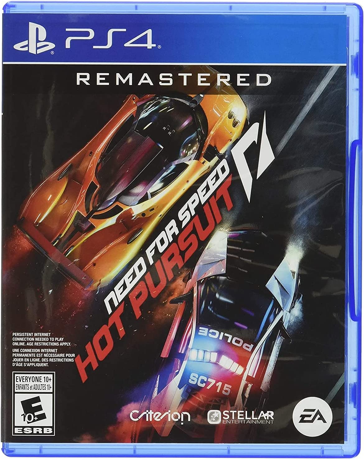 Need for Speed Hot Pursuit Remastered PS4 - Previously Played - Mycitystee