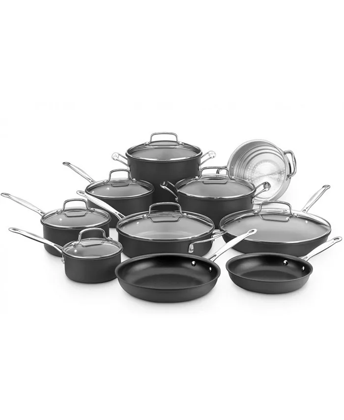 Cuisinart Chefs Classic Hard Anodized 17-Pc. Set - Mycitystee