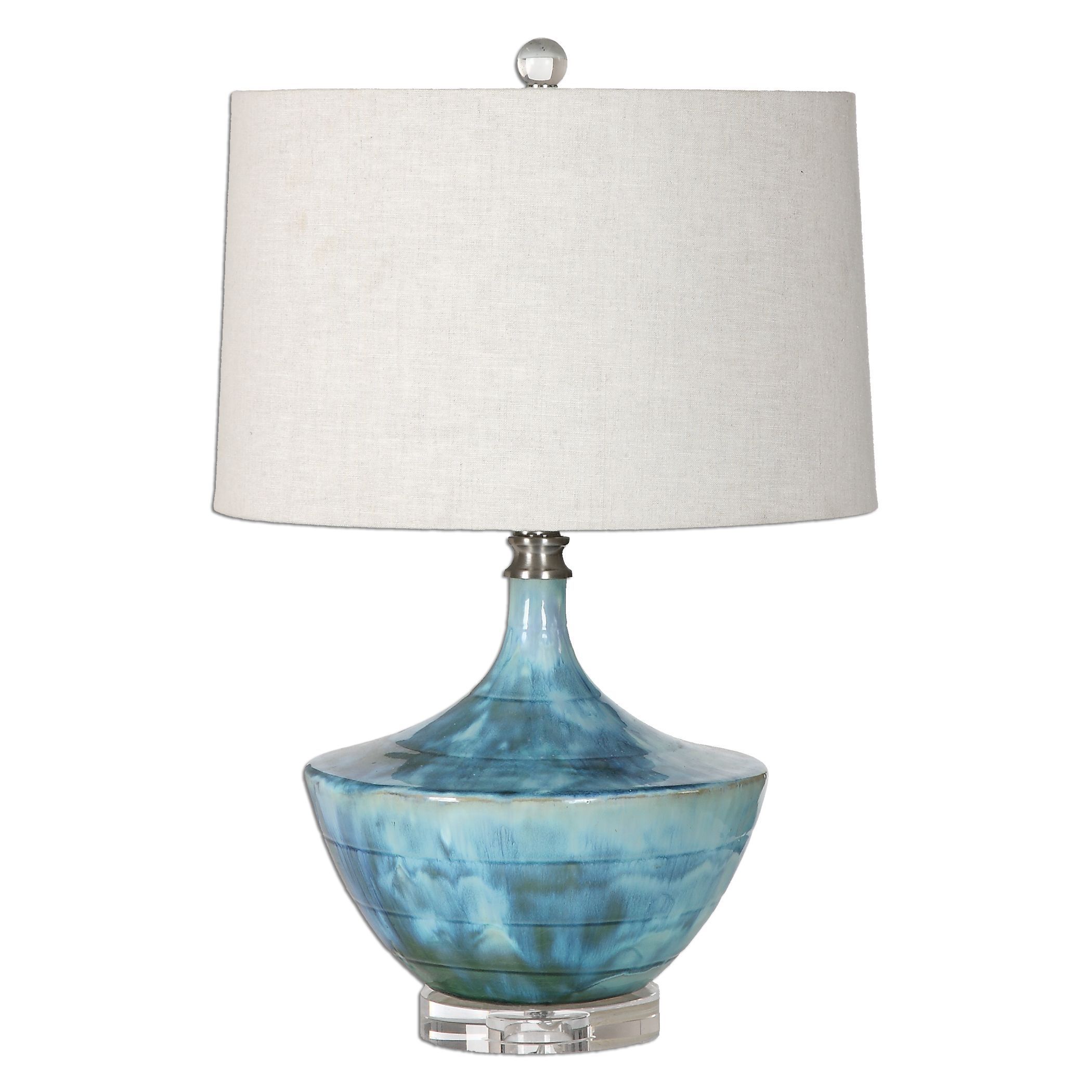 Chasida Blue Ceramic Lamp - Mycitystee