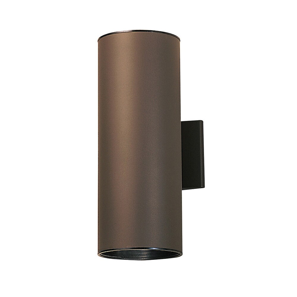 Kichler Lighting Contemporary 2-light Architectural Bronze Outdoor Wall Lantern - Mycitystee