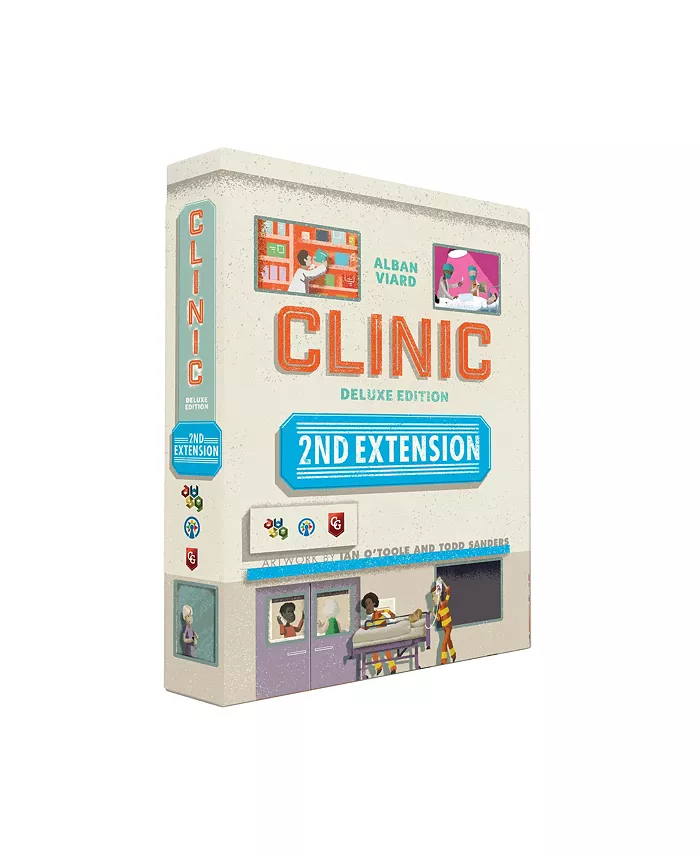 Capstone Games Clinic Deluxe Extension 2 Strategy Board Game Extension - Mycitystee