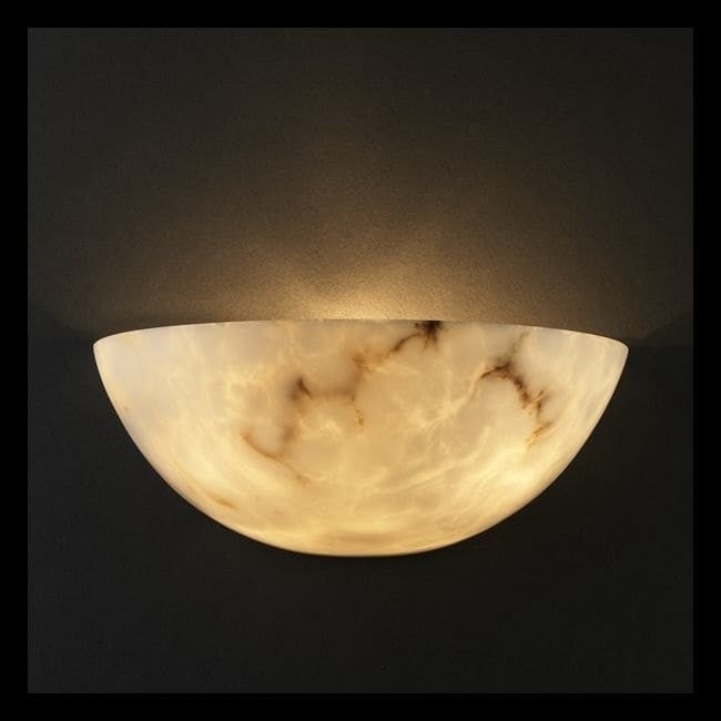 Copper Grove Nierembergia Wall Sconce with Sphere Alabster Shade - Mycitystee