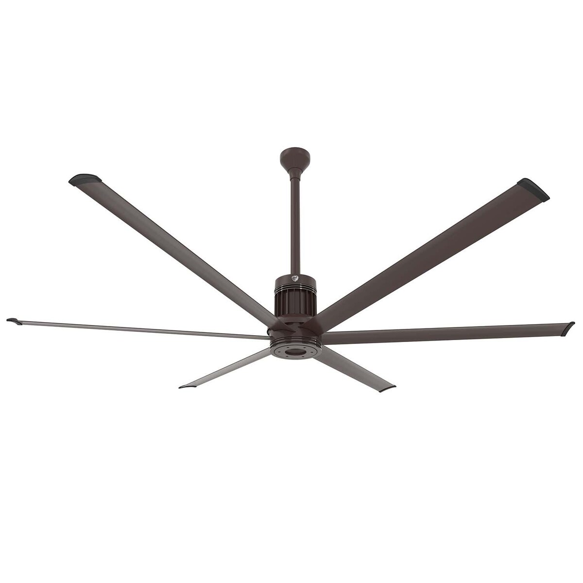 96-Inch i6 Ceiling Fan Universal Mount W/24-Inch Ext Tube Oil Rubbed Bronze by Big Ass Fans - Mycitystee
