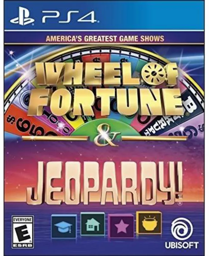 Ubisoft America's Greatest Game Shows: Wheel of Fortune Jeopardy! - PlayStation 4 - Mycitystee