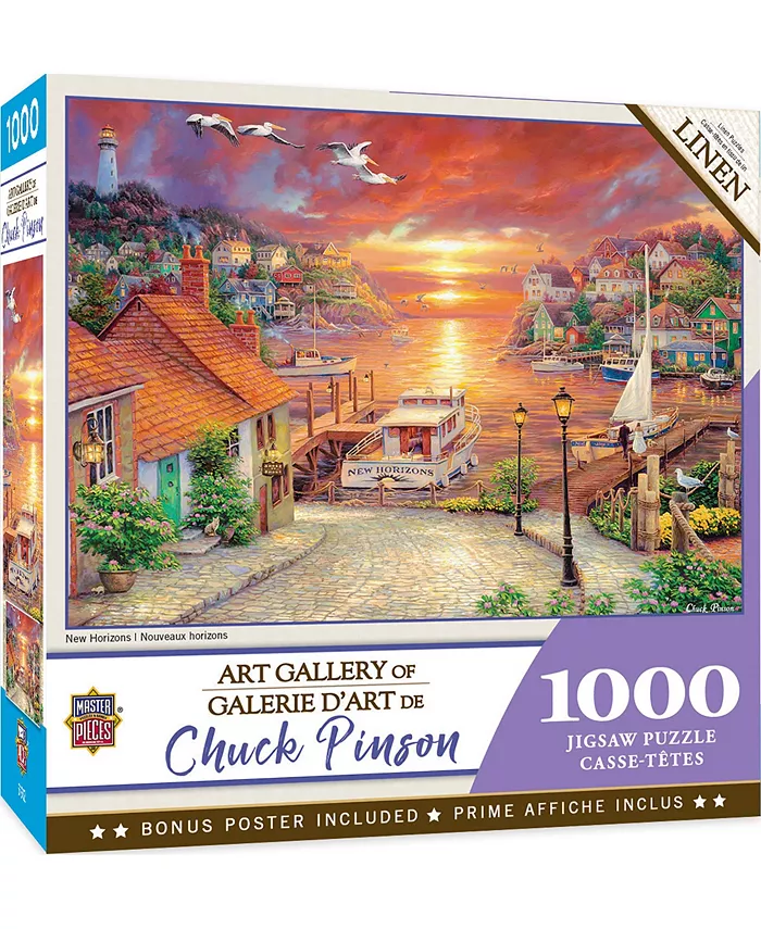 MasterPieces Puzzles MasterPieces 1000 Piece Jigsaw Puzzle - New Horizons - Mycitystee