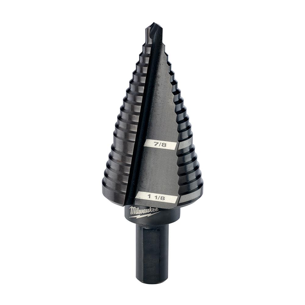 Milwaukee #9 Step Drill Bit 7/8 in. and 1-1/8 in. 48-89-9209 from Milwaukee - Mycitystee