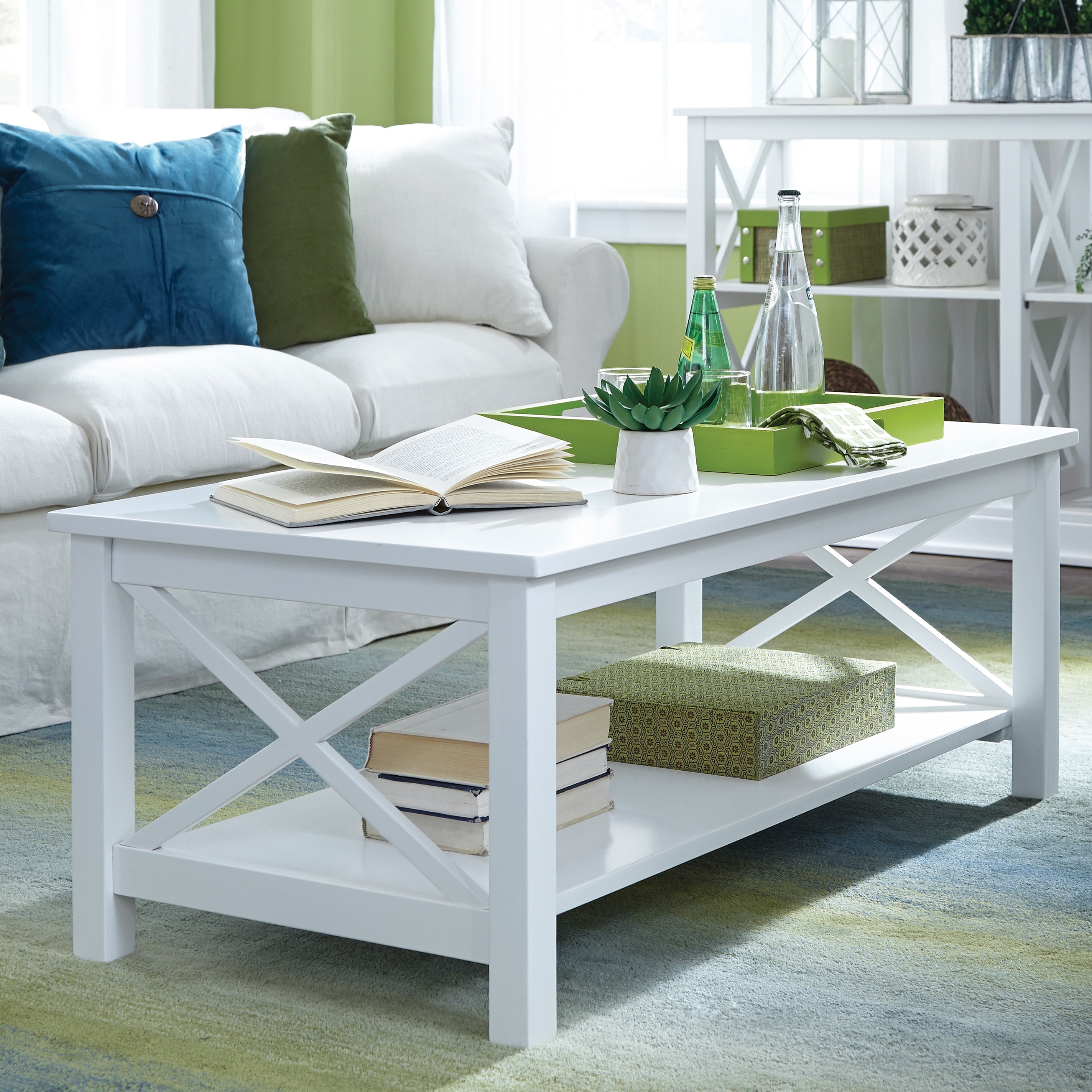 Solid Hardwood Hampton Coffee Table - Mycitystee