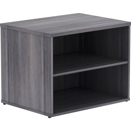 Lorell Relevance Series Charcoal Laminate Office Furniture Credenza (16215) - Mycitystee