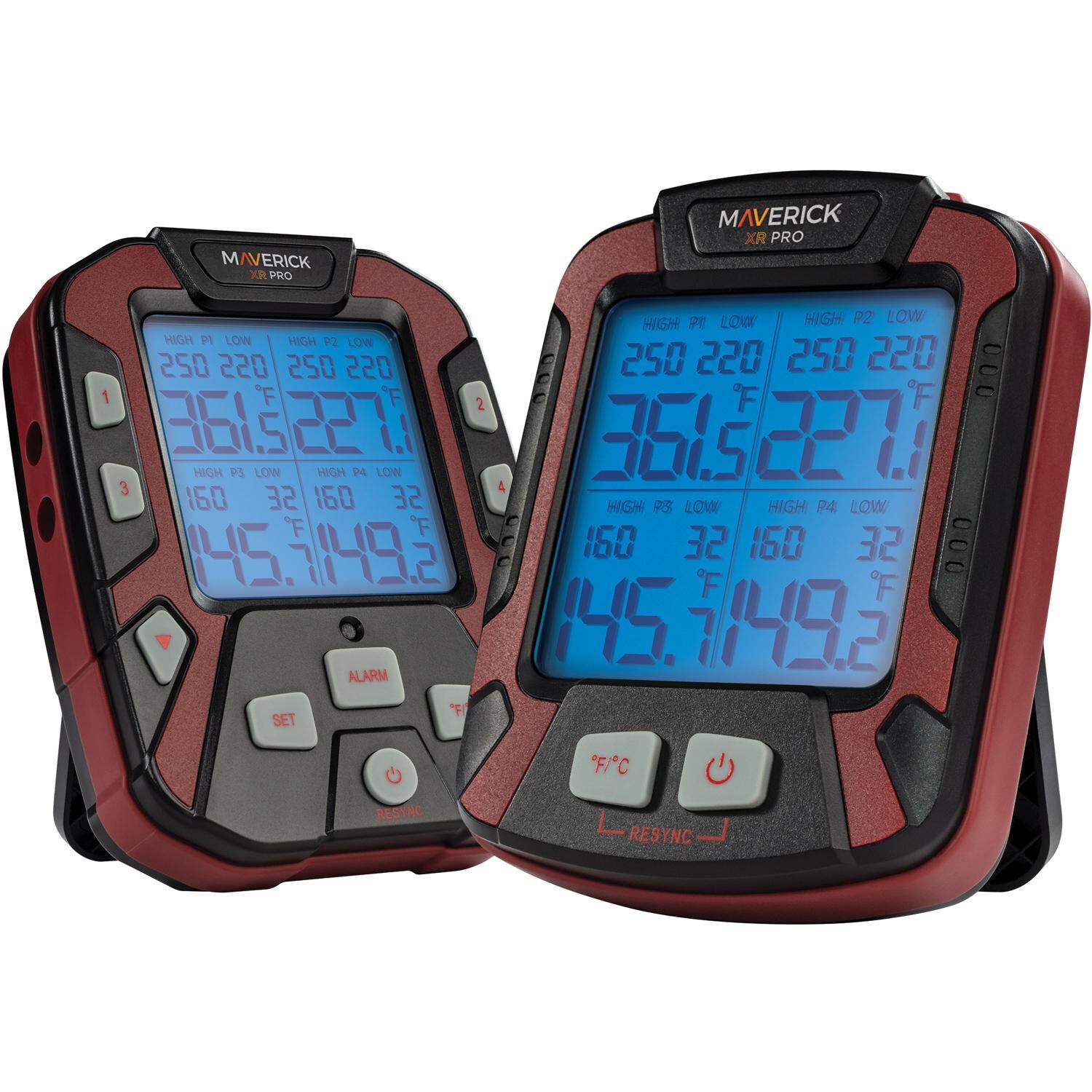 Maverick XR-50 Grill and Smoker Thermometer w/ 4 Probes - Mycitystee