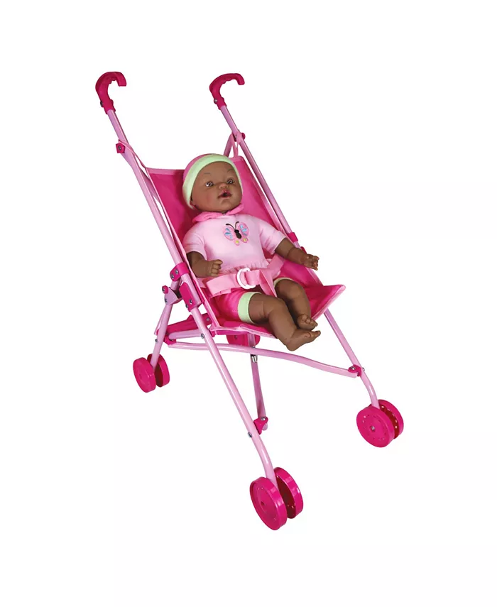 Redbox Lissi Dolls Umbrella Stroller Set with 16
