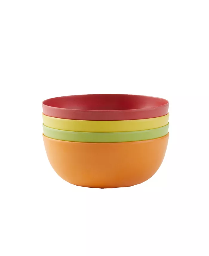 Tableau Bamboo Bowls， Set of 4 - Mycitystee