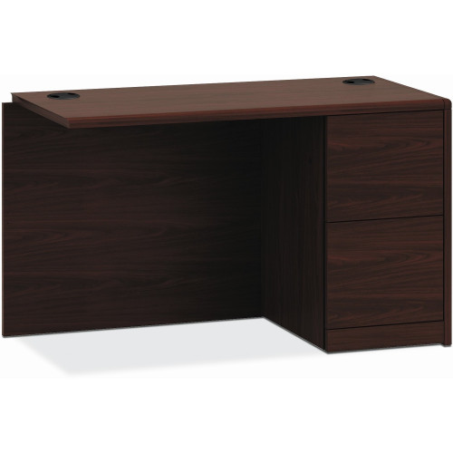 HON 10700 Series Mahogany Laminate Desking (107191RNN) - Mycitystee